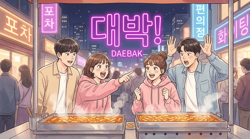 テバン（대박）の意味とは？韓国ドラマ頻出ワードを徹底解説