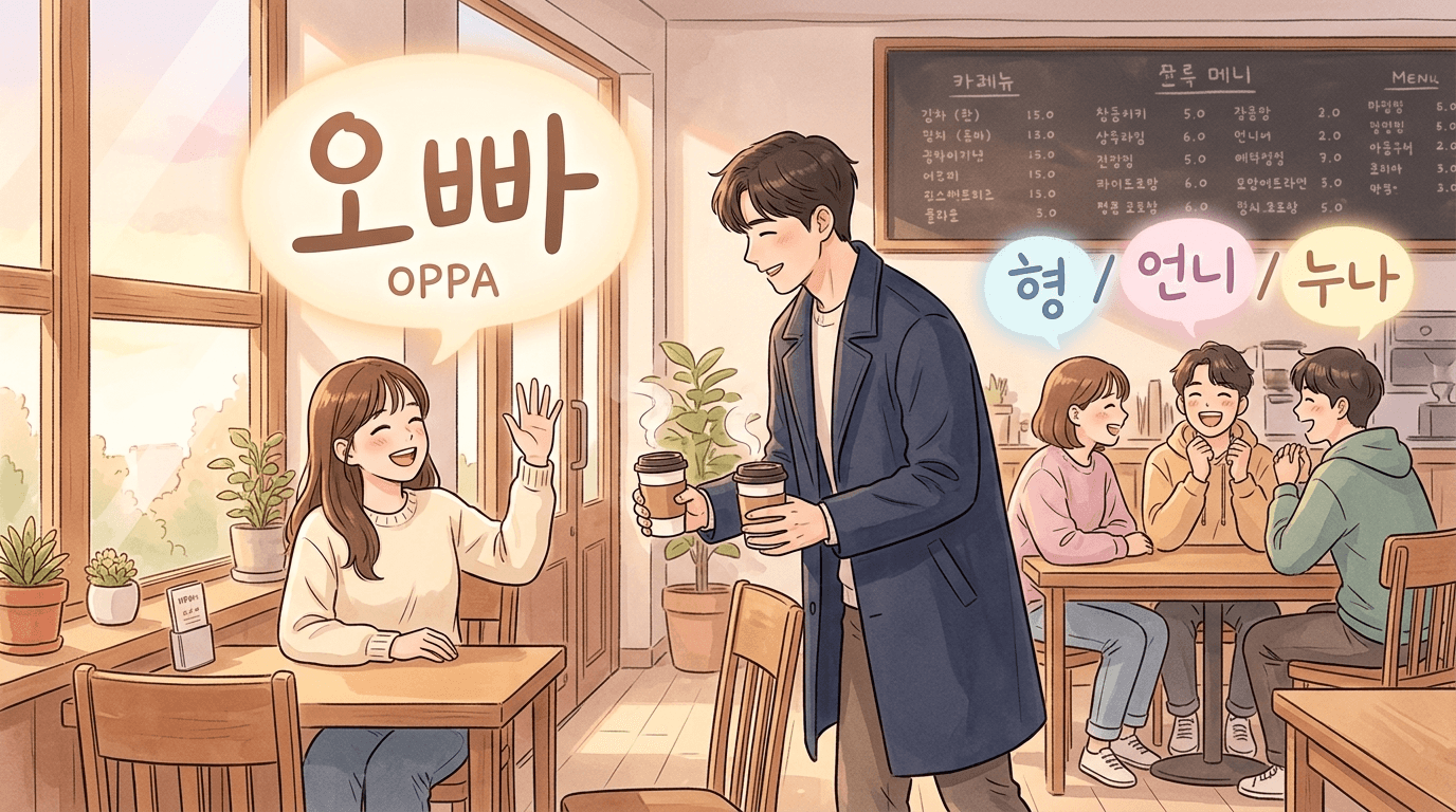 オッパ(오빠)の意味とは｜형・누나・언니 韓国語の呼び方完全ガイド